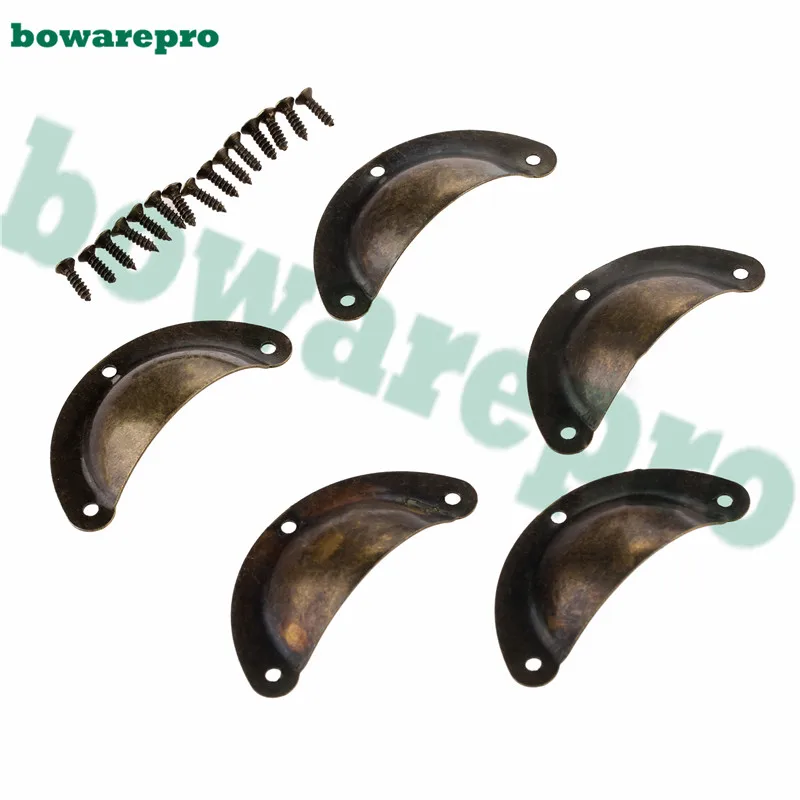 5 шт. мини антикварные ручки ручка золотой тон деревянная шкатулка металлический