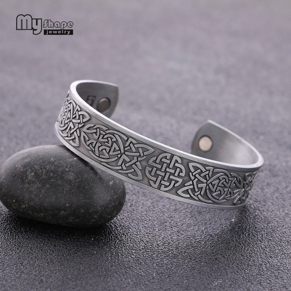 My shape магнитные браслеты для женщин Viking манжета браслет русская квадратная звезда браслет-амулет для мужчин регулируемый