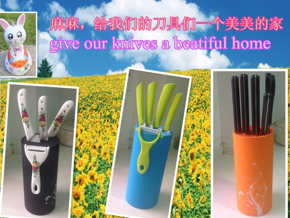 

kitchen knife holder porta talher knives block storage utensils acessorios de cozinha chef multifunctional plastic tools free
