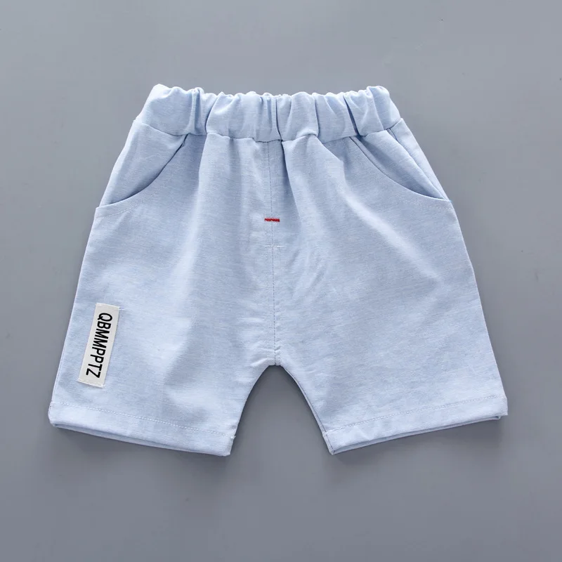 2019 summer new baby clothing set Baby boy casual plaid short-sleeved shirt + pants 2 pieces Children clothes sets |