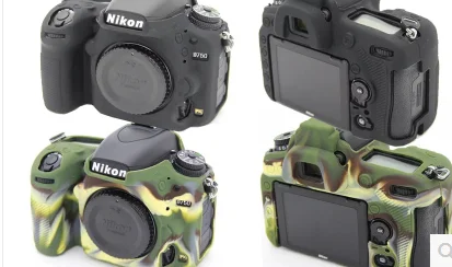 Новый мягкий силиконовый чехол для камеры Nikon D7100 D7200|camera protection|soft silicone rubber camerasilicone