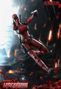 Для коллекции woman pool 1/6 TE021 Lady Katana lady deadpool фигурка кукла игрушка полный