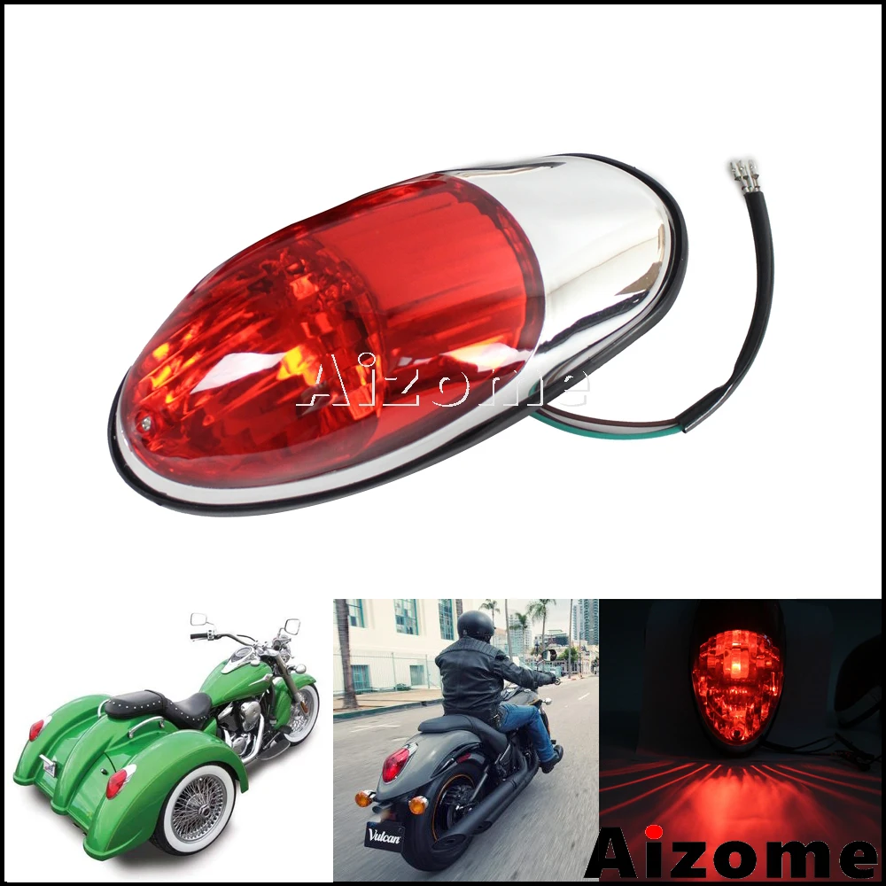 Универсальный задний стоп сигнал для мотоцикла Круизный фонарь Honda Shadow V Star Kawasaki