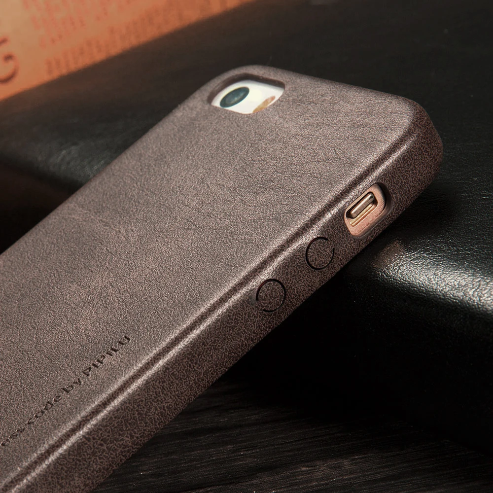X-Level ретро кожаный чехол для iPhone 5 5S SE роскошный бизнес винтажный Чехол для iPhone 5 Чехол