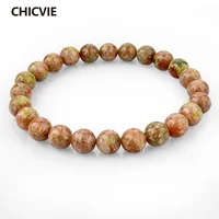 chicvie custom vintage love charm bead bracelets bangles for woman natural stones ethnic jewelry gifts bracelet femme sbr140389