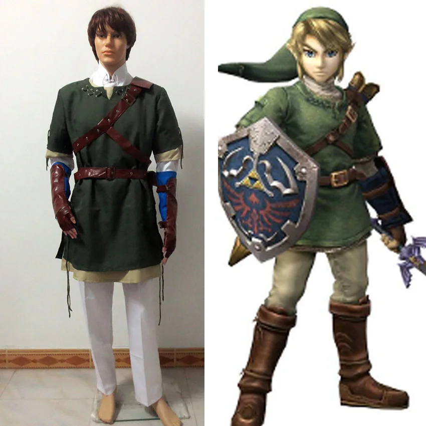Костюм для косплея Zelda Hero Link любой размер|legend of heroes|legend zelda cosplaylegend costume |
