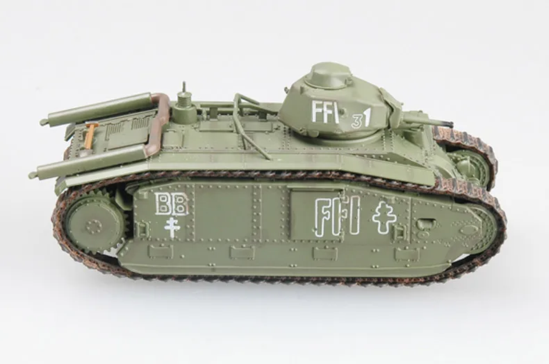 EASY MODEL 36157 1/72 собранная модель масштаб миниатюрные Mmilitary Scale Tank B1 автомобиль