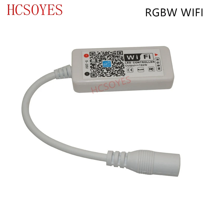 DC12 24V мини WIFI RGB/RGBW /RGBCW СВЕТОДИОДНЫЙ Контроллер таймера ИК RF пульт дистанционного