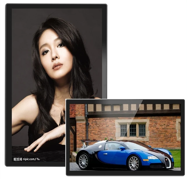 ЖК дисплей с сенсорным экраном и 24 дюймовым рекламным цифровым сигналом 3g wifi