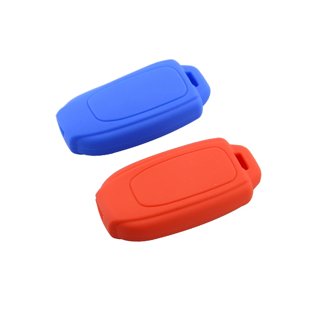 OkeyTech 5 кнопок силиконовый резиновый чехол для автомобильного ключа откидной