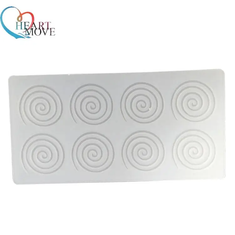 HEARTMOVE круглые пластины силиконовые шоколадный торт Мыло пудинг желе конфеты