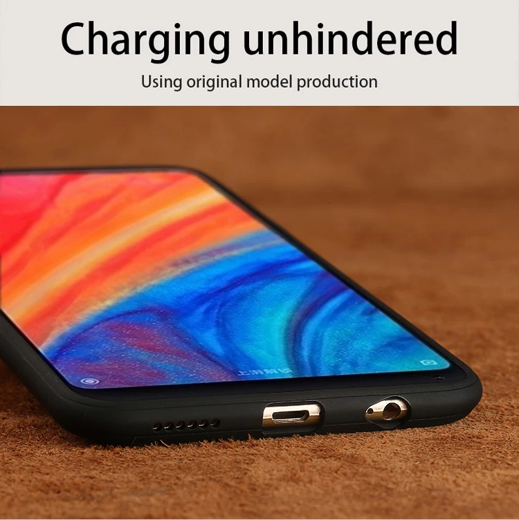 Чехол для телефона из натуральной кожи для Xiao mi Red mi Note 7 8 pro 5 6 mi 8 9se lite 9T pro A2 A3 Note10 mi x 2s Max 3 Y3 Poco F1 чехол