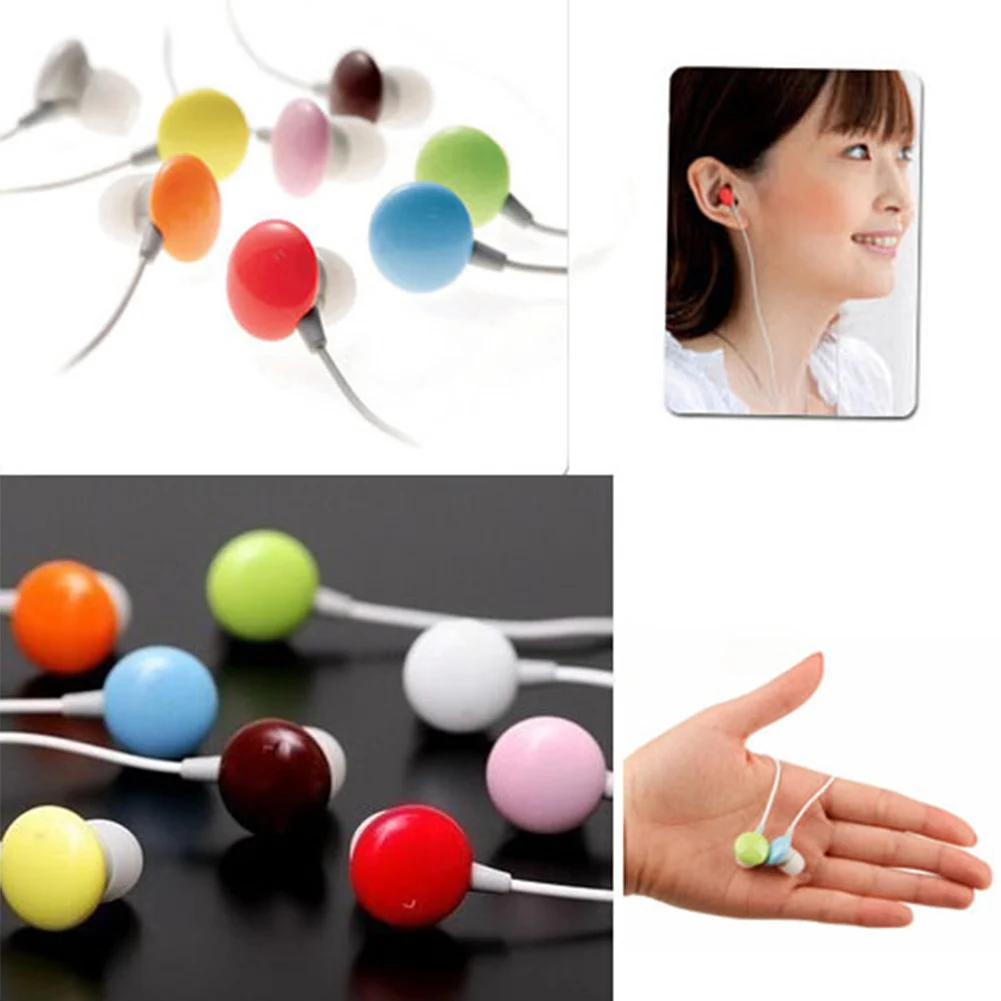 Candy Красочные наушники музыка наушники-вкладыши стерео игровой Xiaomi | Электроника