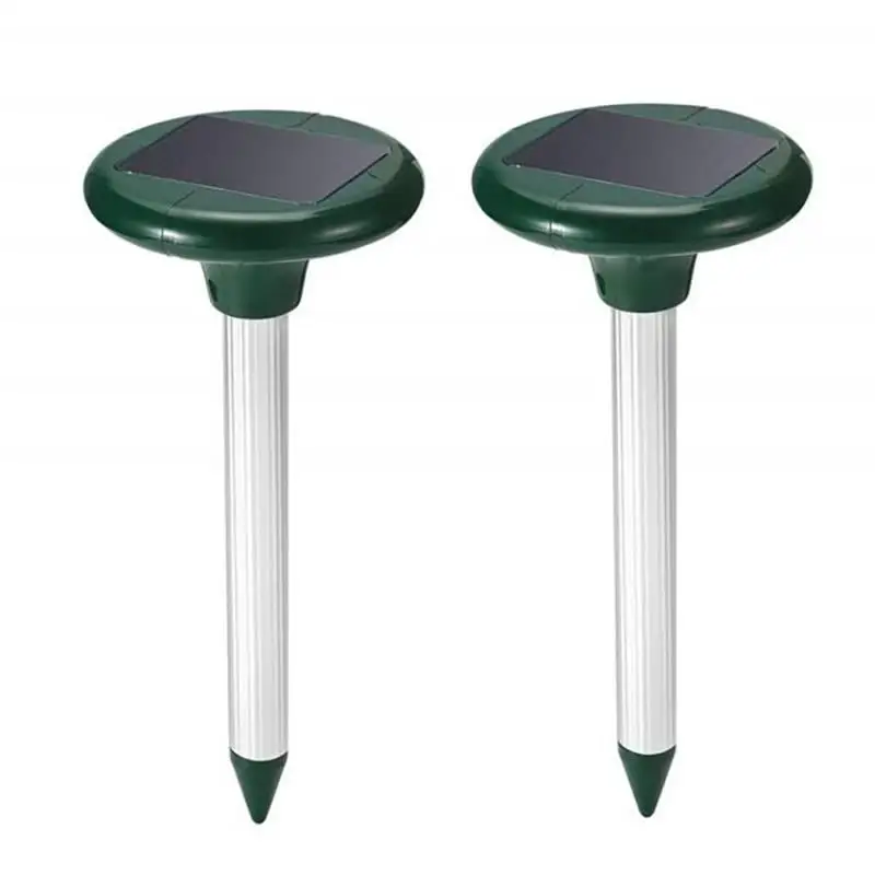 2 шт. водоотталкивающий ультразвуковой змей с защитой от Крота отпугивающий крыс