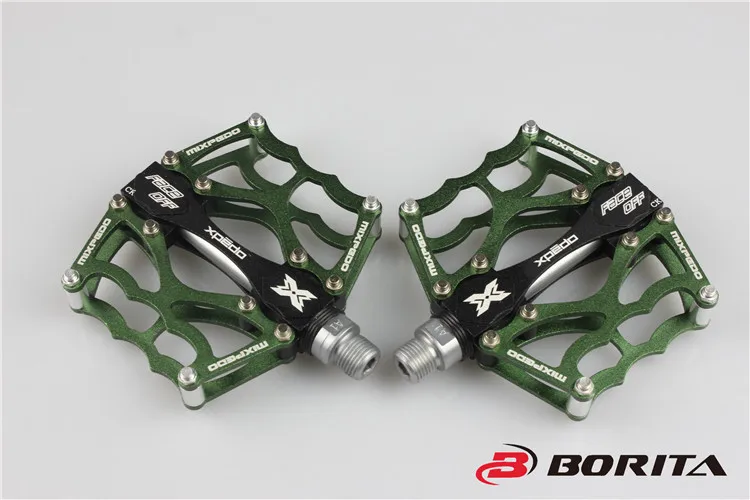 

WELLGO XMX13AC pedal road bicycle Mountain bike pedal Aluminum alloy Anti-skid pedal chromium molybdenum steel axis