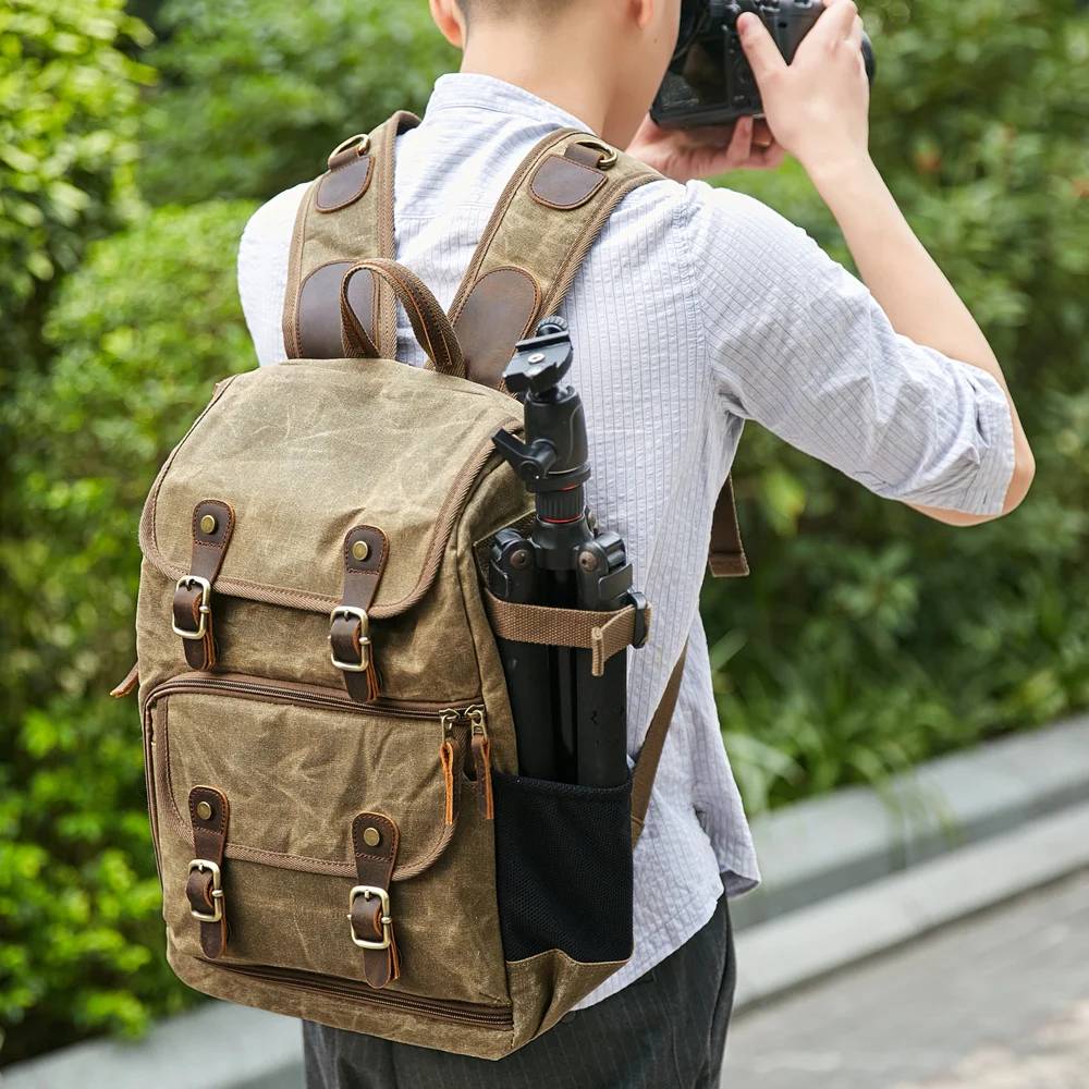 Водонепроницаемый функциональный рюкзак DSLR вместительный чехол для штатива SLR