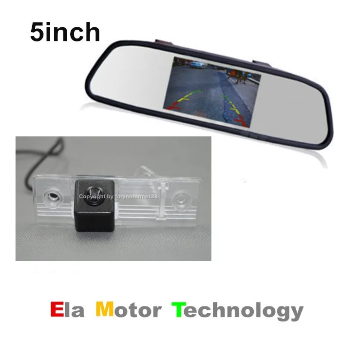 5inch Screen TFT LCD Car Color Rearview Mirror Monitor + Back Up Reverse Parking Camera For Chevrolet Lumina 2005~2006 | Автомобили и