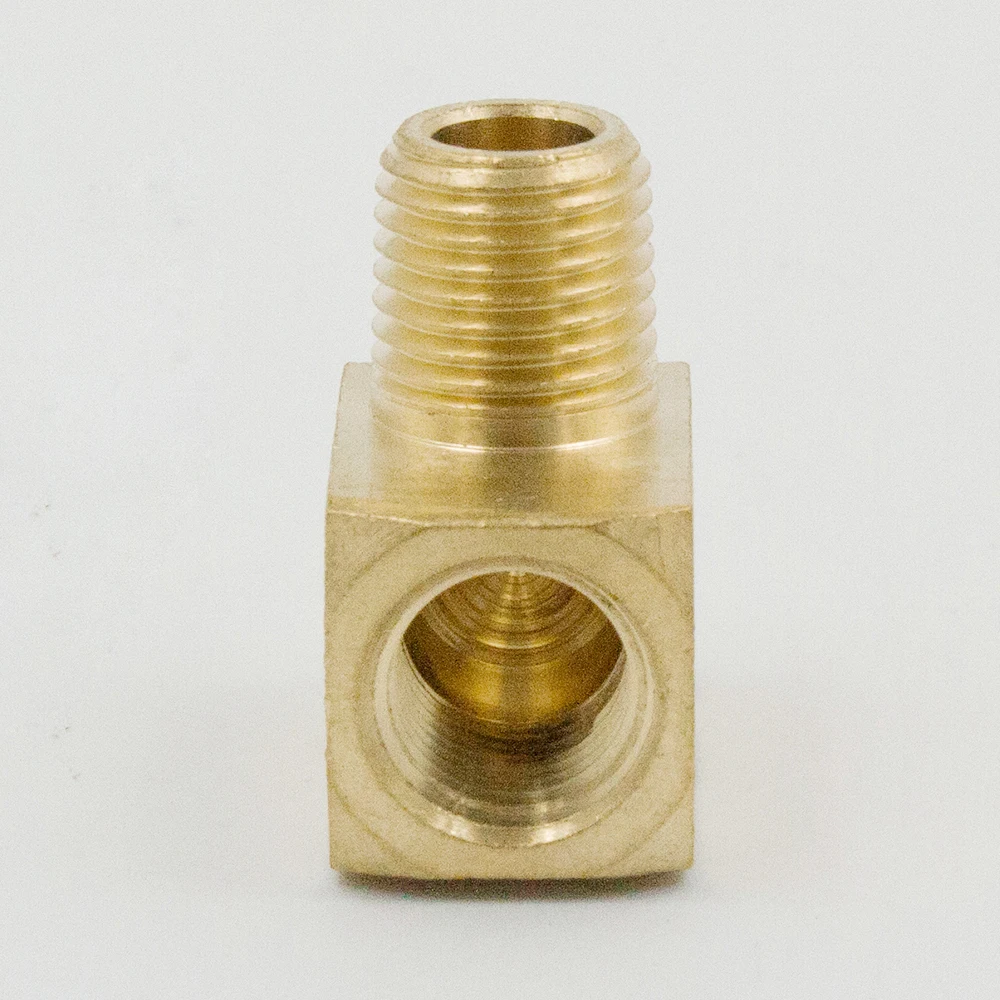 Набор из 2 латунных фитингов для труб 90 градусов уличные налокотники адаптер 1/8