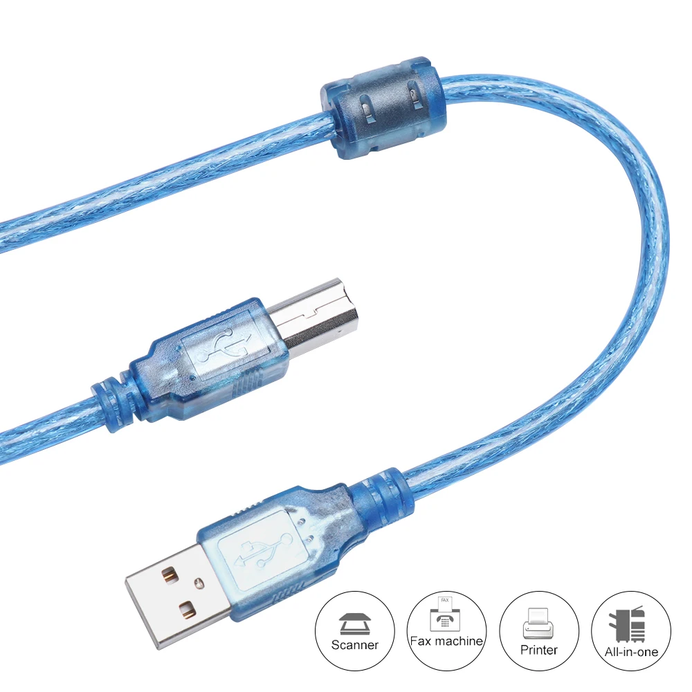 Кабель для принтера USB 3 0 1 шт. сверхскоростная синхронизация данных с разъемом
