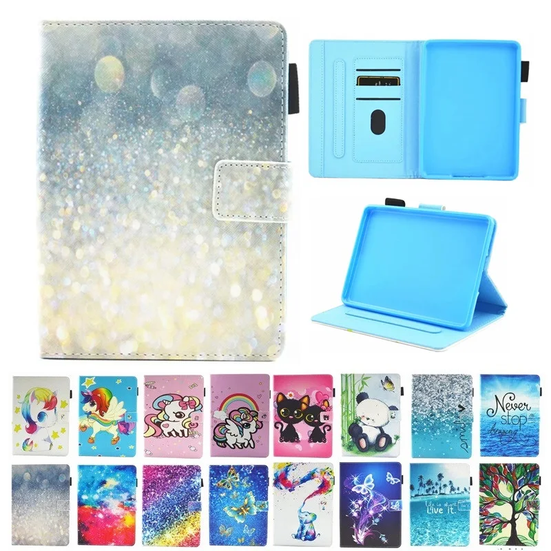 

Чехол для планшета Amazon Kindle Paperwhite с единорогом, чехол из искусственной кожи для Amazon Kindle Paperwhite 1 2 3, чехол + стилус