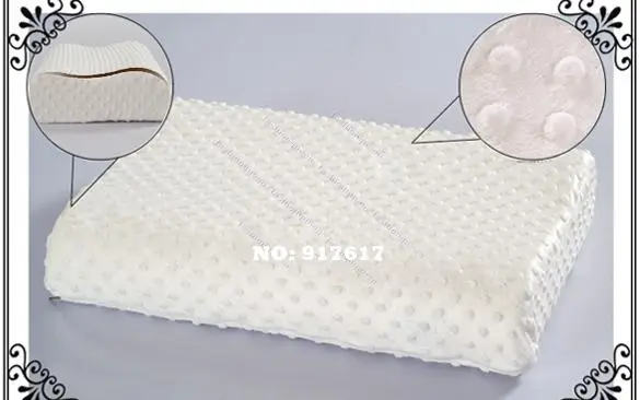 2PCS/LOT Foam Pillow Memory Bamboo Fiber Cover 30x50 Slow Rebound Cervical Health Care 15233 F | Дом и сад