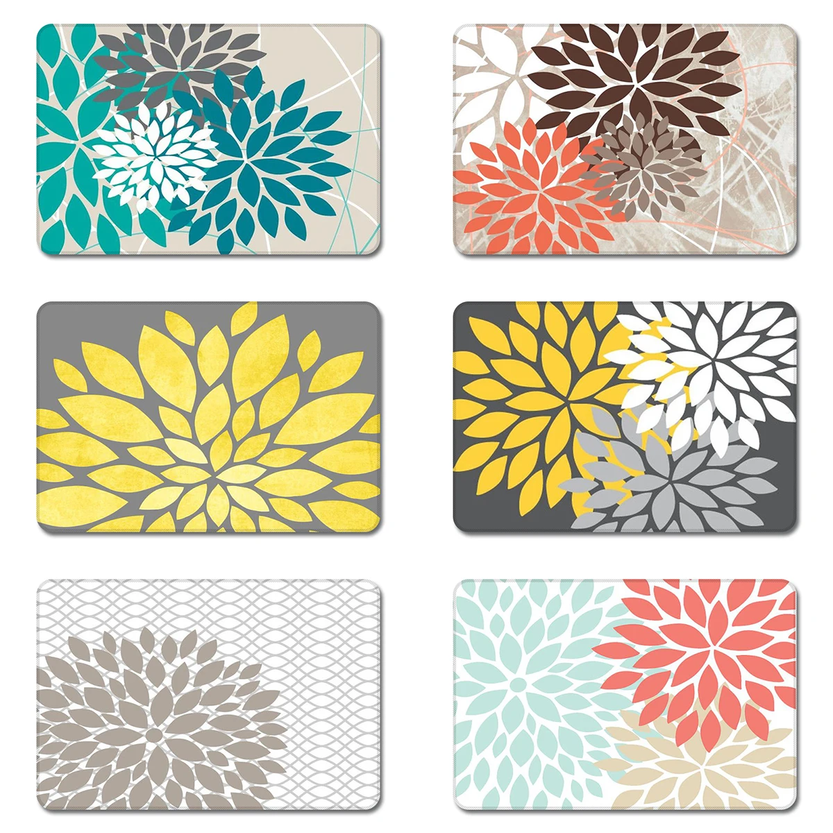 Коврик для мыши с изображением лепестков цветов художественная природа домашний