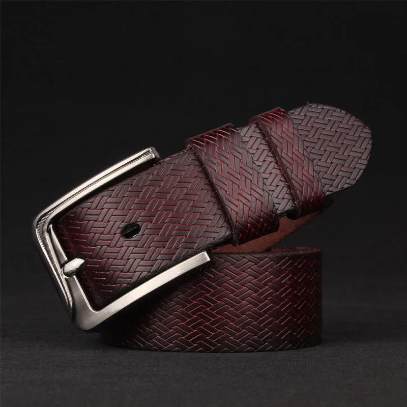 Men's leather fashion leisure men's belt free shipping luxury brand jeans waist and durable | Аксессуары для одежды