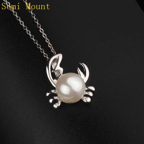 Искусственная серебряная подвеска с жемчугом 10 мм или круглыми бусинами оптовая