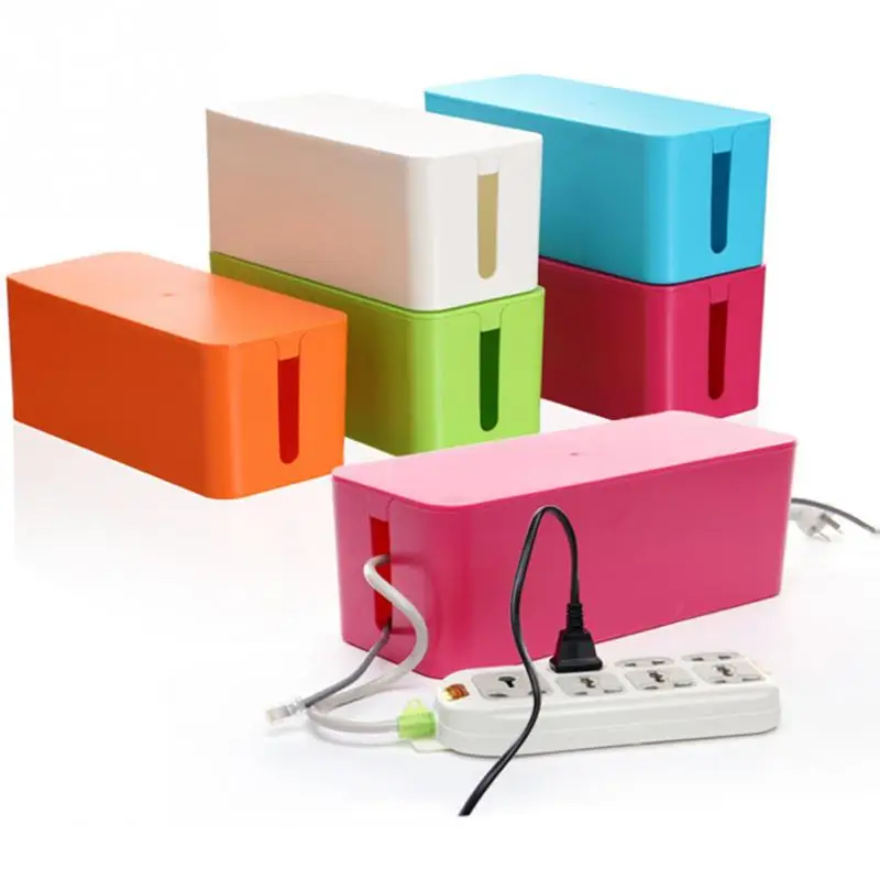 1 шт. ударопрочного квадратный кабель Управление Мощность полосы на выходе чехол