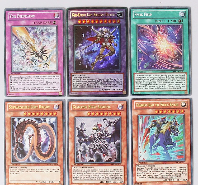 Шт. 216 шт. английская Yu Gi Oh коллекция игровых карт Yugioh торговая карточная игра