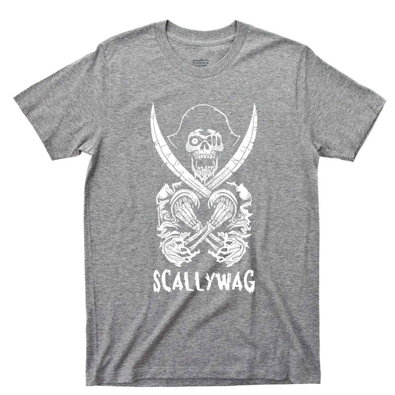 Футболка с изображением пирата гребешков черная борода Веселый Роджер Череп