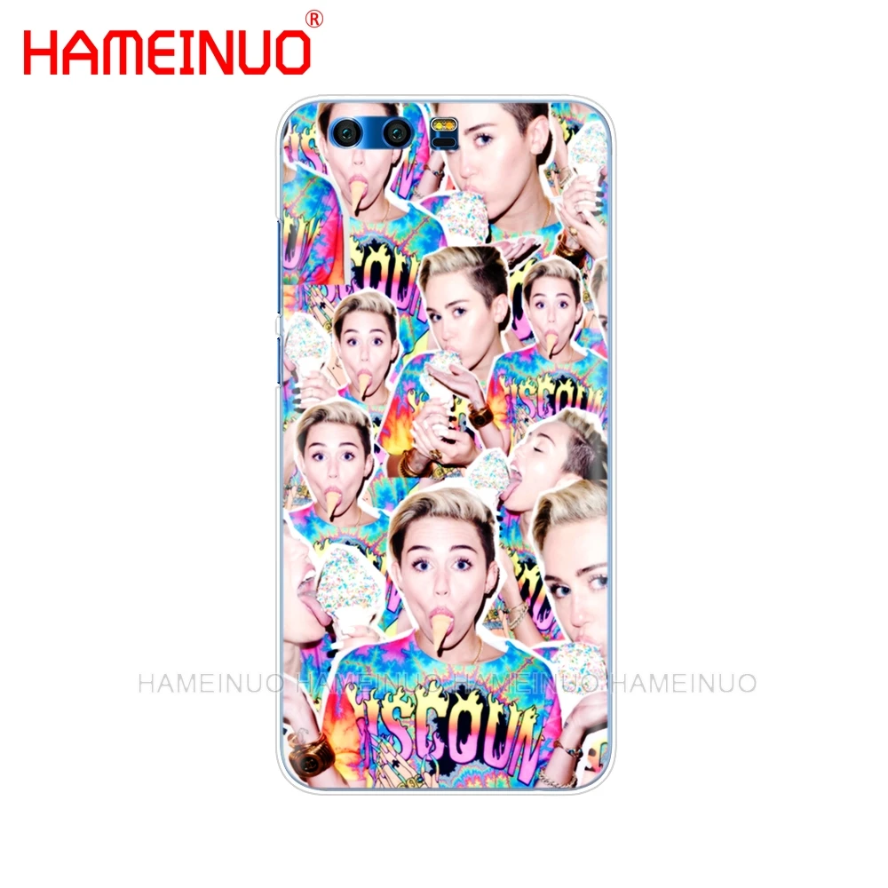 HAMEINUO Miley Cyrus чехол для телефона Huawei Honor 10 V10 4A 5A 6A 7A 6C 6X 7X 8 9 LITE | Мобильные телефоны и