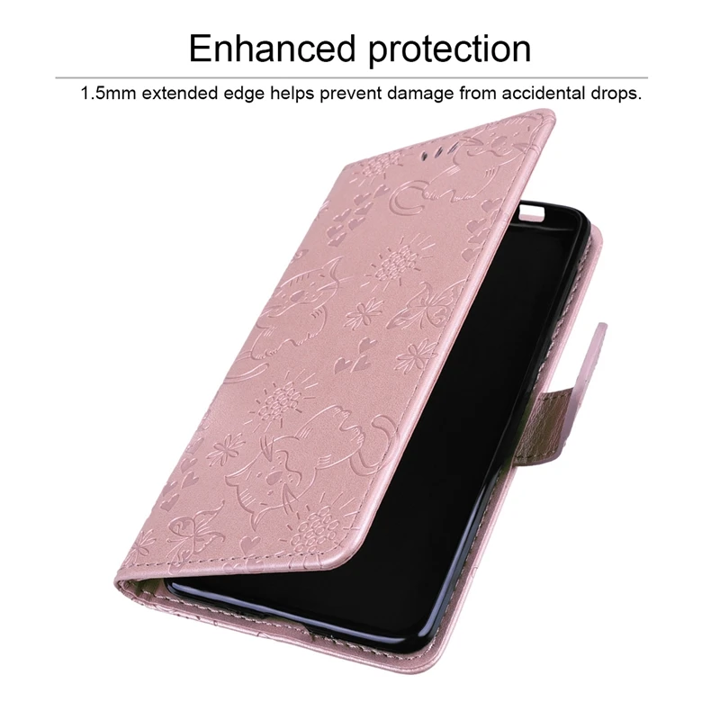 GrandEver Luxury Flip Leather For Nokia 8 Cover Soft TPU Lanyard Enhanced Protection Cat Exquisite Handmade Butterfly Coque | Мобильные