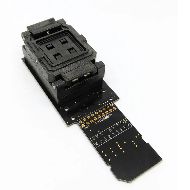 EMCP162/186 тестовая розетка BGA162 BGA186 считыватель IC Размер Pin шаг 0 5 мм Nand Flash