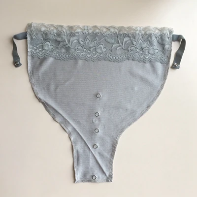 Silvery Grey Дизайн, 1 шт., быстрая фиксация, макет, камзол, защелкивается к бюстгальтеру, женский кружевной бюстгальтер, вставка, накладка, скромная панель, жилет, контроль декольте - Цвет: Silvery Grey