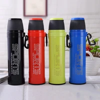 sport high quality double layer metal stainless steel bike bicycle sports water bottles outdoor portable 500ml water bottle