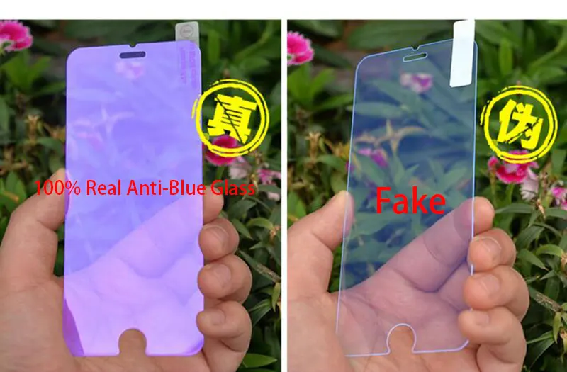 Anti Blue 2pcs 2 шт./лот Bonaier брендовая Тройная усиленная пленка из закаленного стекла с защитой от отпечатков пальцев для Redmi Note 4X note 4 global+ подарки - Цвет: Anti Blue 2pcs