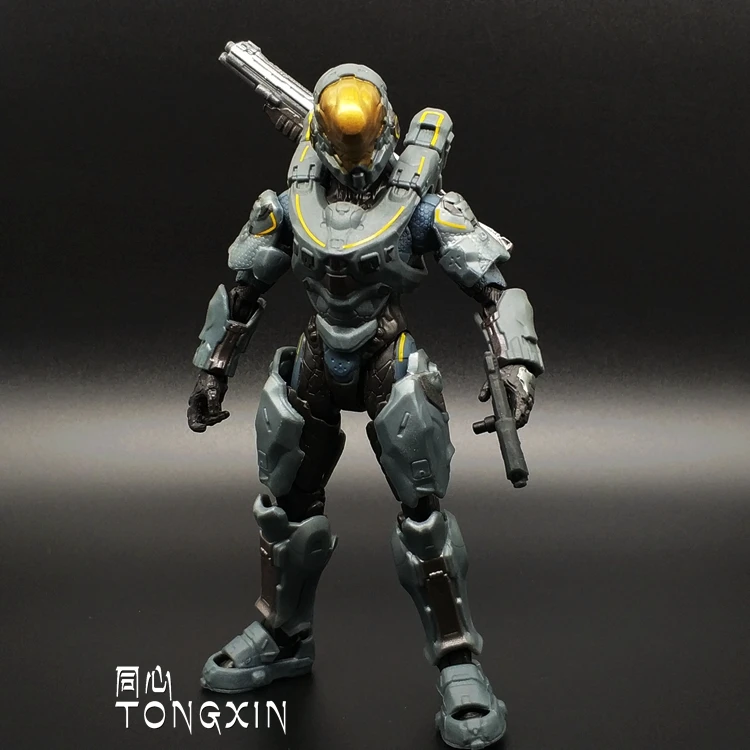 Новинка HALO Spartan Warrior Sergeant Halo модель Фигурка Mezco macfarlan