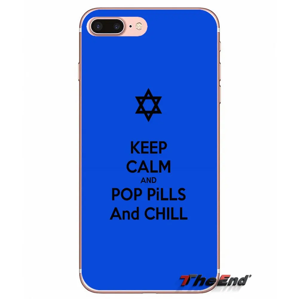 Чехол из ТПУ с принтом Счастливые таблетки и холодные для Xiaomi Redmi 4 3 3S Pro Mi3 Mi4 Mi4i Mi4C