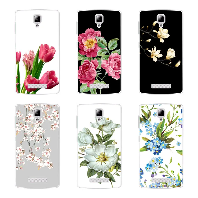 zte blade A210 Case Silicon flowers Painting Soft TPU Back Cover for BA210 Protect Phone cases shell |