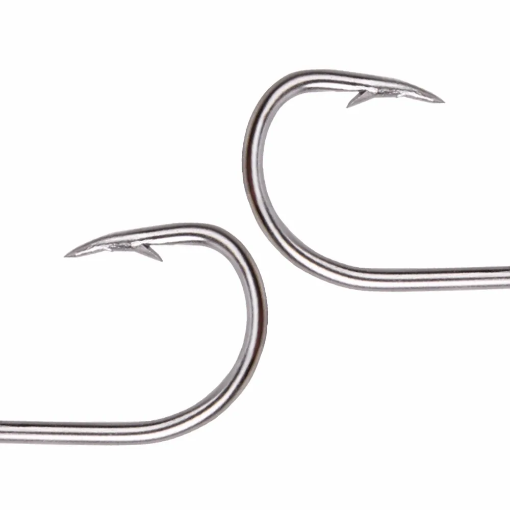 50 шт. 9260 рыболовные крючки из нержавеющей стали острые без дефектов O'shaughnessy