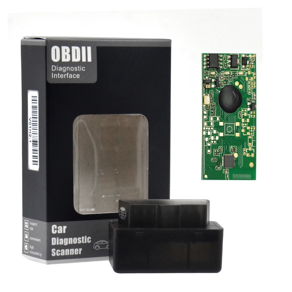 Диагностический мини сканер ELM327 Bluetooth v1.5 OBDII 12 языков|Диагностические сканеры для