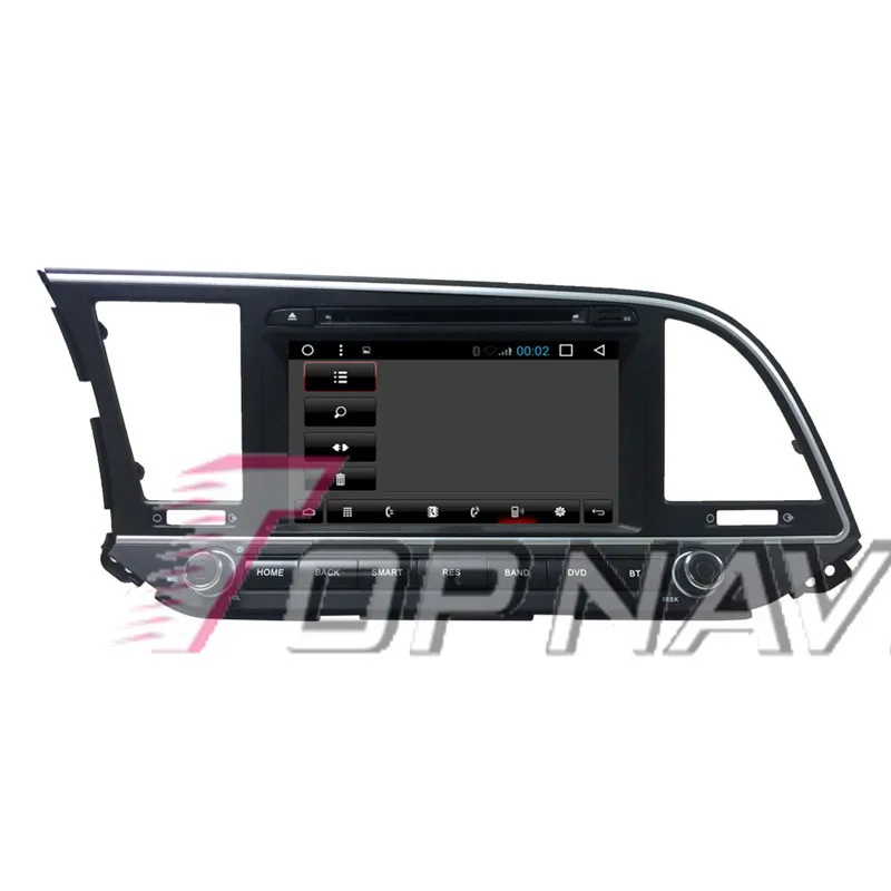 Topnavi Quad Core Android 7.1 Car DVD Multimedia Player for Hyundai Elantra 2016 Radio Stereo GPS Navigation Audio Video In Dash |