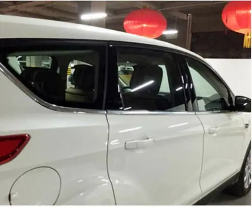 Для автомобиля 1 шт 6 мм * 3 м серебро хром полоса края машинной двери окна бампер