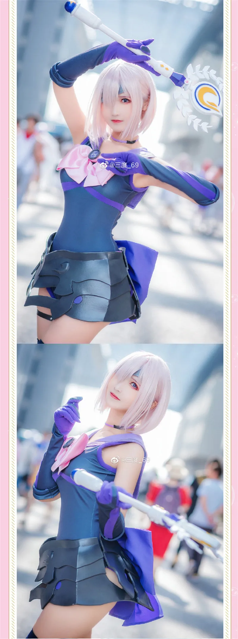 Новинка, Хит, Fate/Grand Order, костюм слуги, Mash, Kyrielight, платье, волшебная девушка, сексуальный комбинезон, костюм моряка для маскарада, костюм для женщин