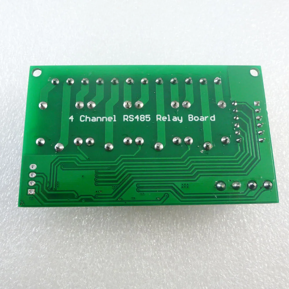 4 Канальный Релейный Модуль DC 12 В RS485 CE040 модуль Modbus RTU & AT переключатель