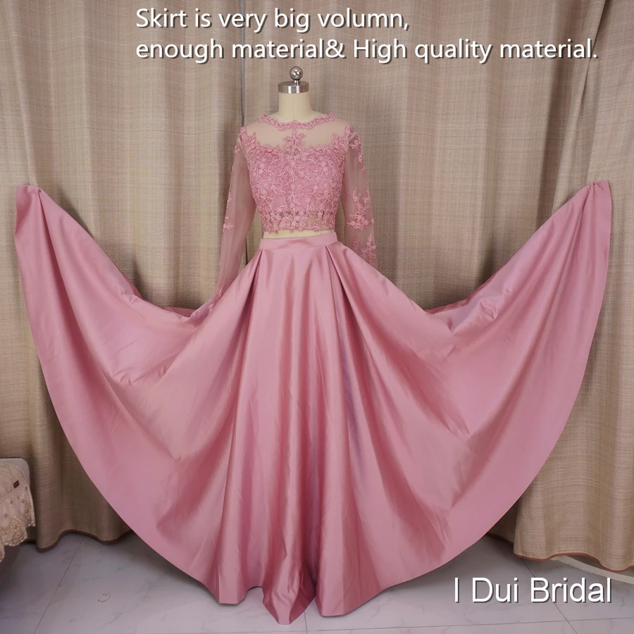 Выпускные платья короткий топ черные кружевные из двух частей иллюзионные с