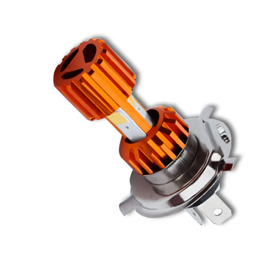 Мотоцикл H4 LED COB 18W 2000LM фара для мотоцикла белый свет аксессуары авиационный