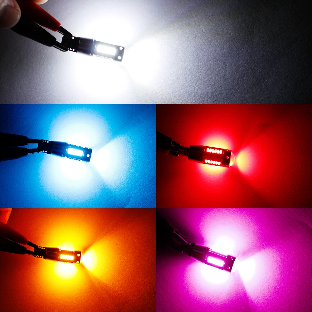 W5W лампы T10 светодиодный 4014 30 SMD линзы лампы 194 168 светодиодный Canbus без ошибок автомобиля светодиодный свет просвет светлый купол DC 12 V Светодиодный светильник 2 шт