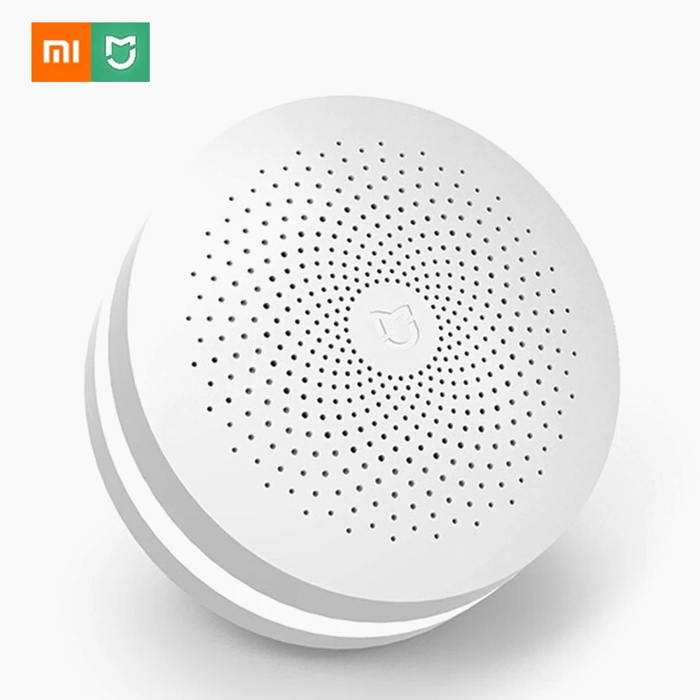 Xiaomi Mijia умный дом Многофункциональный шлюз Модернизированный ZigBee WiFi мини оборудование умный дом автоматизация дистанционного управления